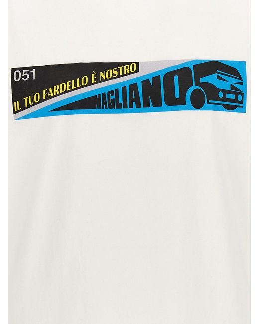 Magliano White Fardello T-shirt for men