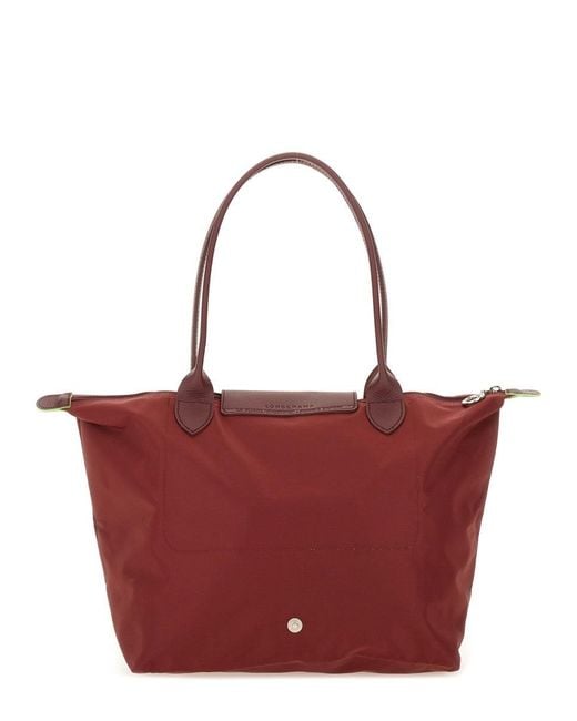 Longchamp Red "Le Pliage" Bag