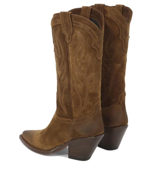 Sonora Boots Brown "Santa Fe" Ankle Boots