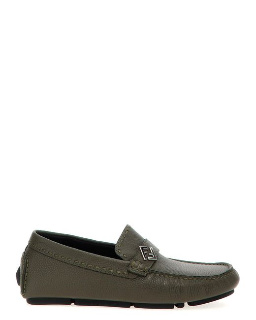 Ff Squared Mocassini-Uomo di Fendi in Green da Uomo