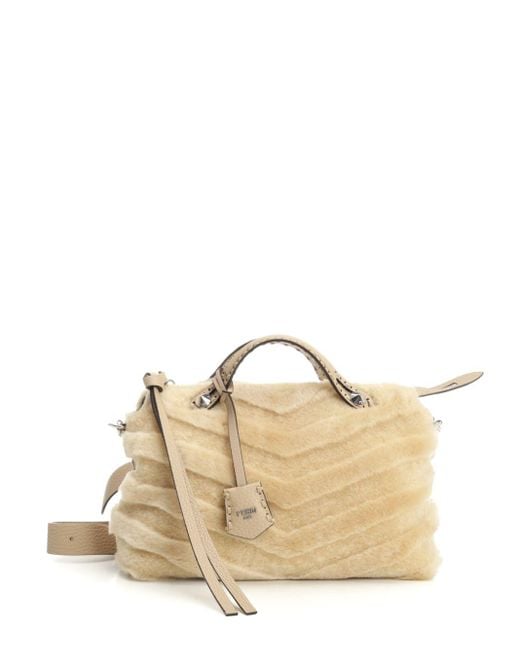 Fendi Natural Medium "By The Way Selleria" Bag