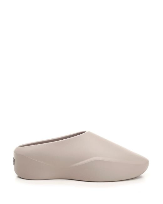 Fear Of God White Eva Runner Sandals Grey for men