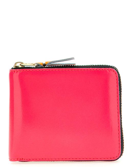 Fluo Leather Line Portafogli Fucsia-Donna di Comme des Garçons in Pink