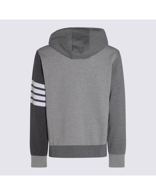 Thom Browne Gray Sweaters Tonal for men