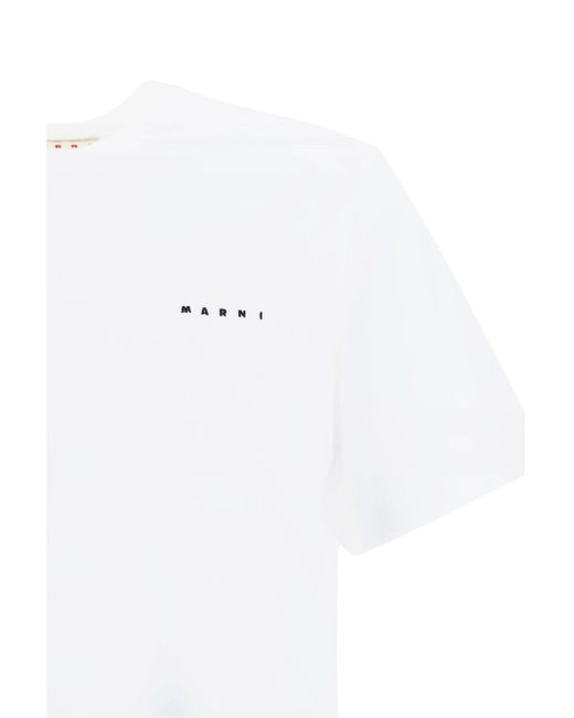 Marni White T-shirts for men