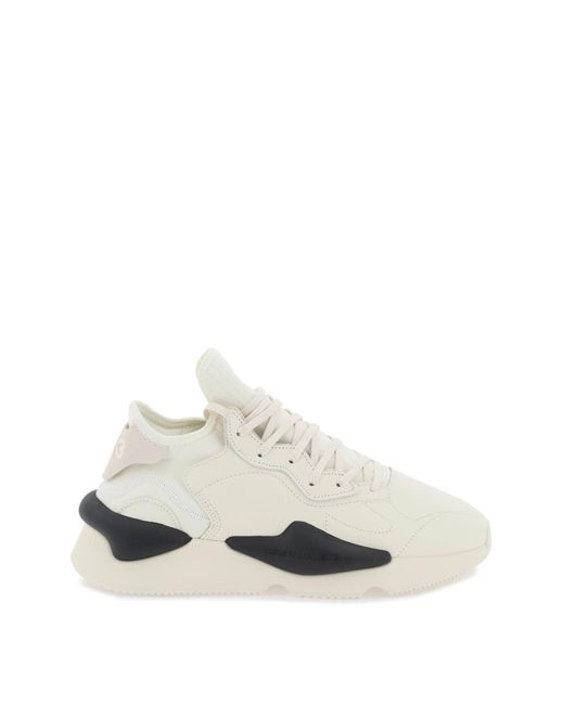 Y-3 White Y 3 Kaiwa Sneakers for men