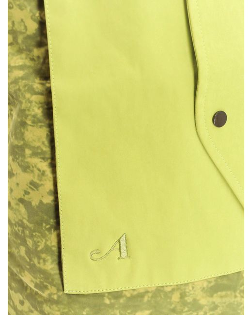 Pantalone in misto nylon con stampa all-over di C P Company in Green da Uomo