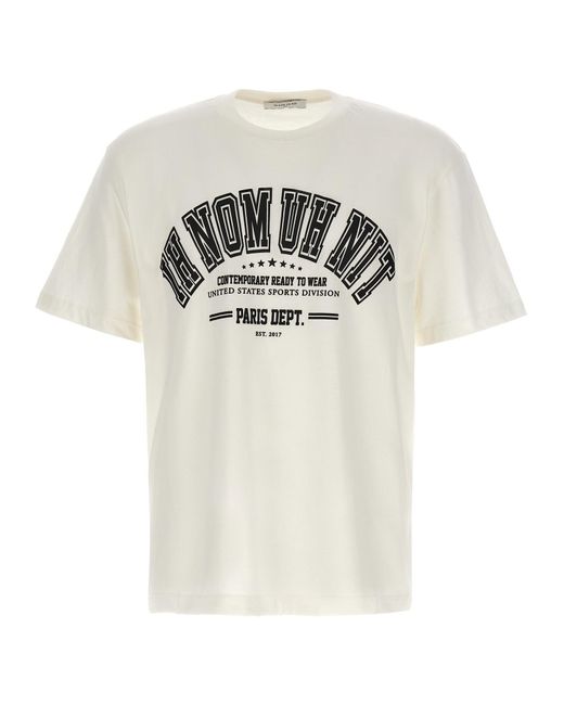 Ih Nom Uh Nit College T-shirt White for men