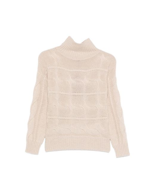 Max Mara White Turtlenecks