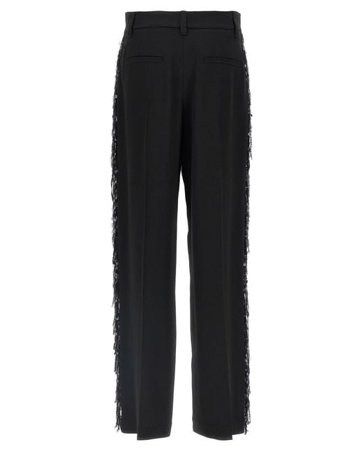 Brunello Cucinelli Black 'Relaxed Tailored' Pants