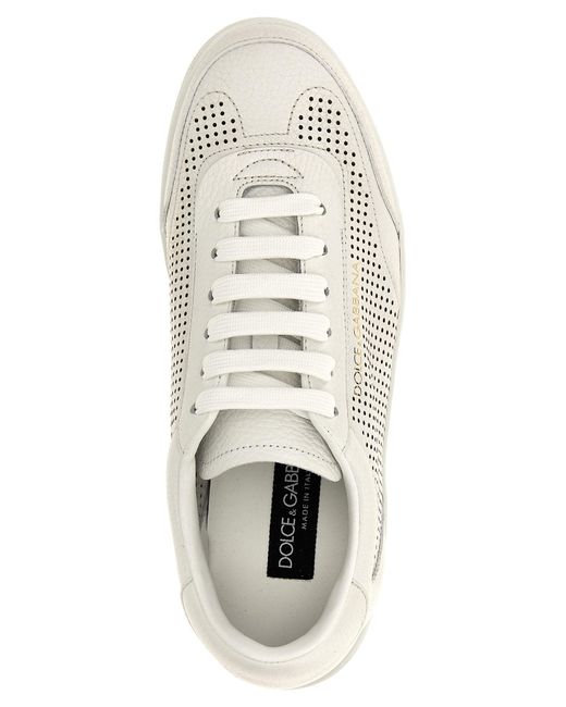Saint Tropez Sneakers Bianco di Dolce & Gabbana in White da Uomo