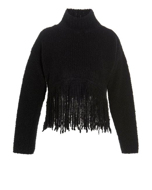 MIXIK Black 'ray' Sweater