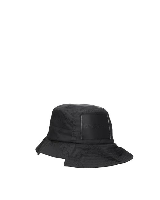 J.W. Anderson Black Jw Anderson Hats Nylon
