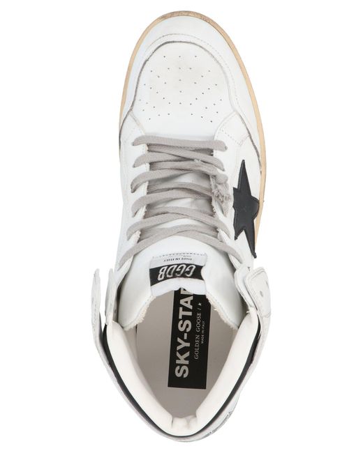 Sky Star Sneakers Bianco di Golden Goose Deluxe Brand in White da Uomo