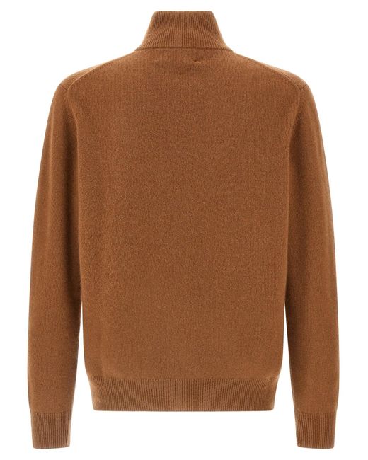 Ballantyne Cardigan Argyle Sweaters And Cardigans Brown for men