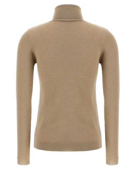 Brunello Cucinelli Natural Sparkling Sweaters And Cardigans