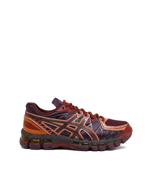 Asics Red Polyester Sneakers for men