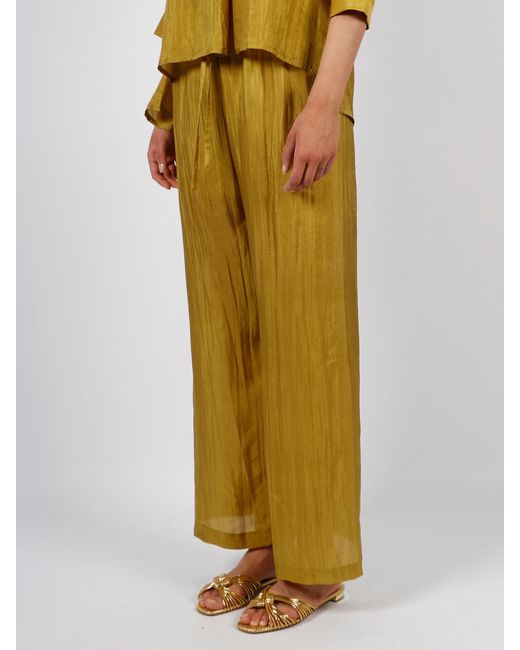 THE ROSE IBIZA Green Wide Trousers