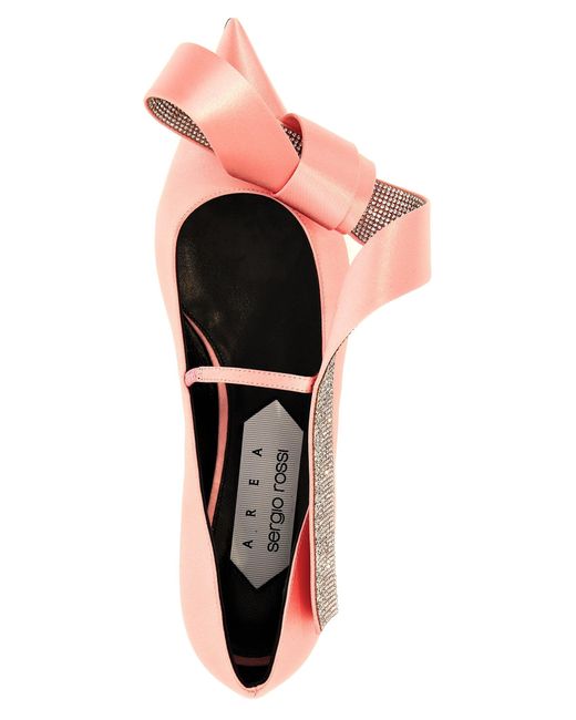 Area Marquise Flat Shoes Rosa di Sergio Rossi in Pink