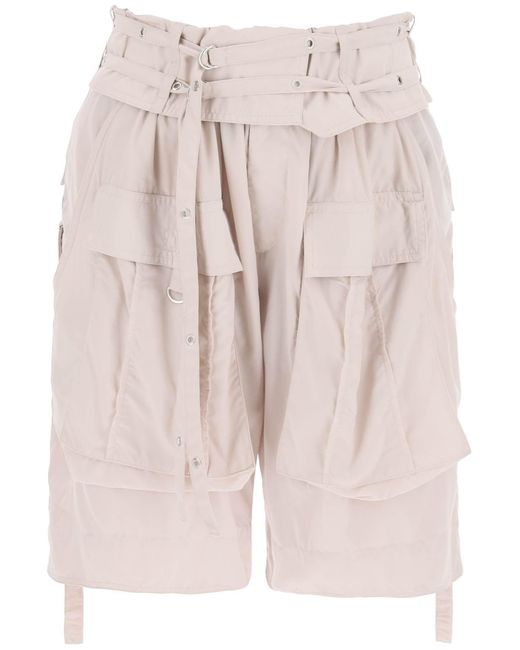 Isabel Marant Pink Heidi Cargo Shorts For