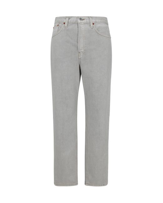 Re/done Gray Jeans