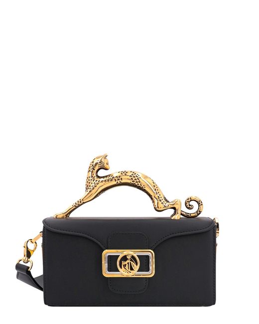 Lanvin Black Leather Handbags