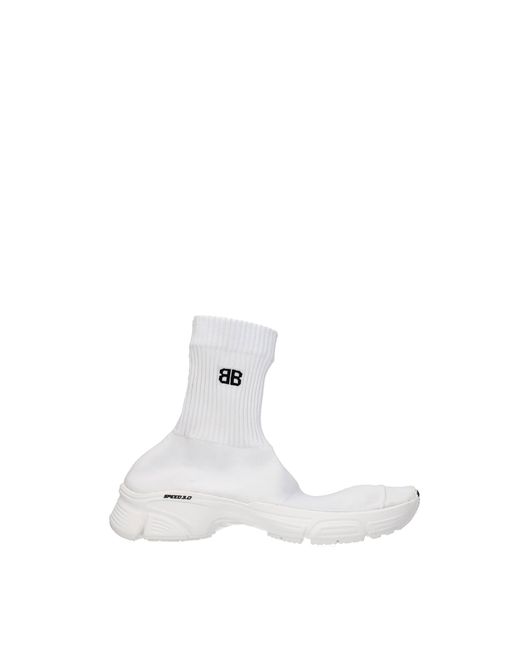Balenciaga Sneakers Speed 3.0 Fabric White for men