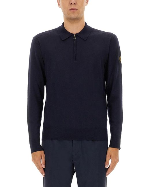 Polo "Kyle"-Uomo di Belstaff in Blue da Uomo