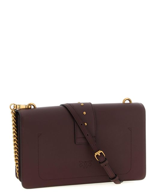 Love One Classic Borse A Tracolla Marrone-Donna di Pinko in Brown