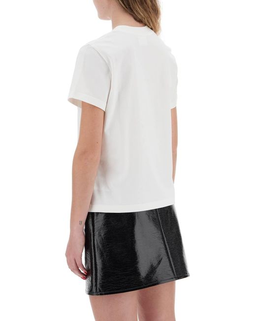 Courreges White T Shirt Ac