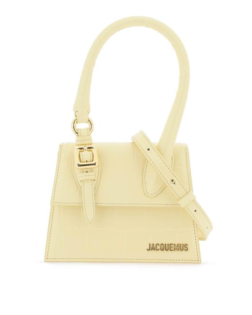 Jacquemus Yellow Le Chiquito Moyen Boucle Bag