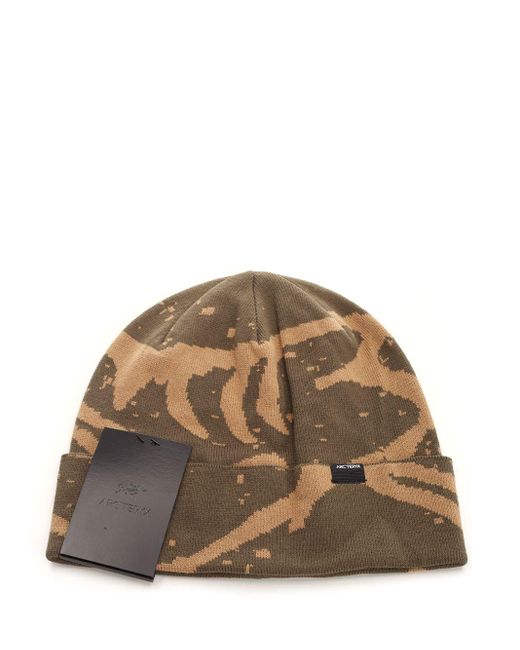 Arc'teryx Brown Lightweight Grotto Toque Hats for men