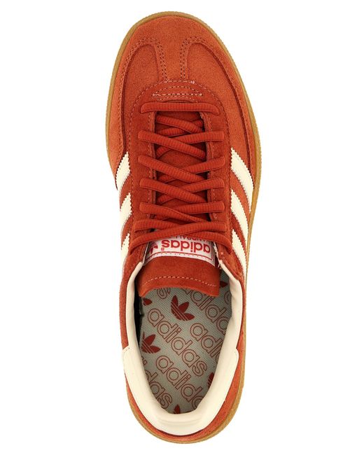 Handball Spezial Sneakers Arancione di Adidas Originals in Red da Uomo