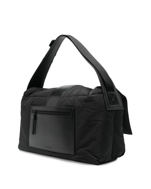 Borsa Tote Con Rifinitura di Jacquemus in Black da Uomo