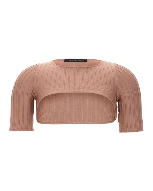 Antonino Valenti Pink Alka Sweater, Cardigans