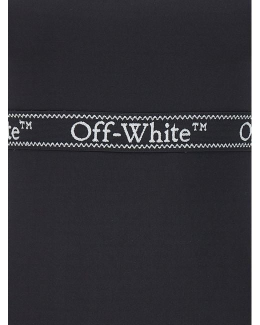 Logoband Cross Abiti Bianco/Nero di Off-White c/o Virgil Abloh in Blue