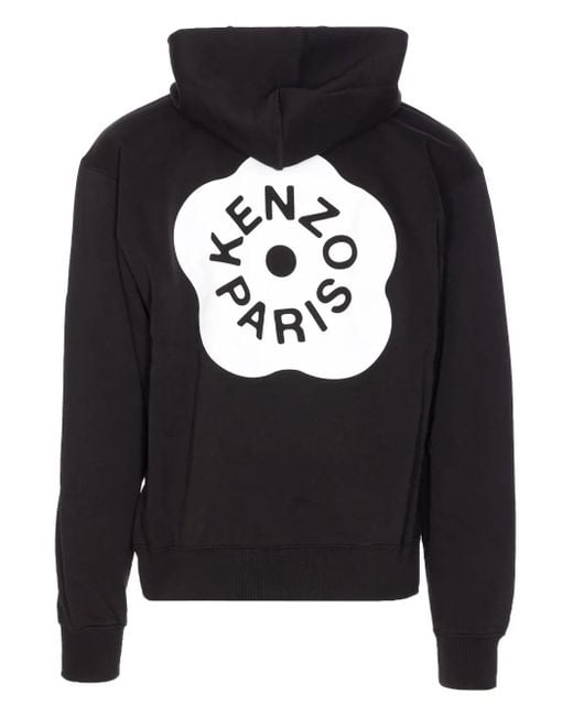 KENZO Black Hoodie for men
