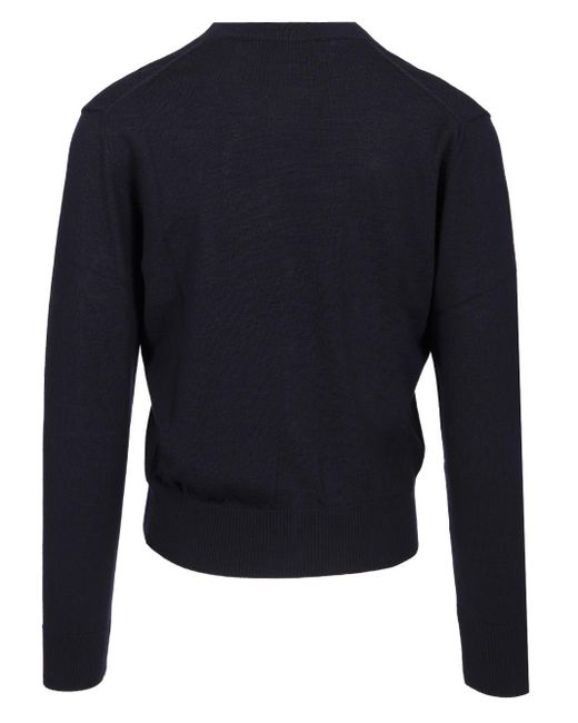 AMI Blue De Coeur Knitwear for men