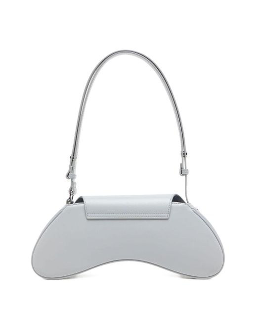DIESEL Gray Curved Shoulder Bag By Play Crossbody