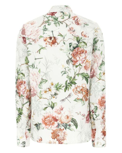 The Attico White Shirt With Print