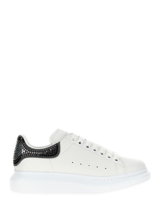 Larry Sneakers Bianco/Nero di Alexander McQueen in White