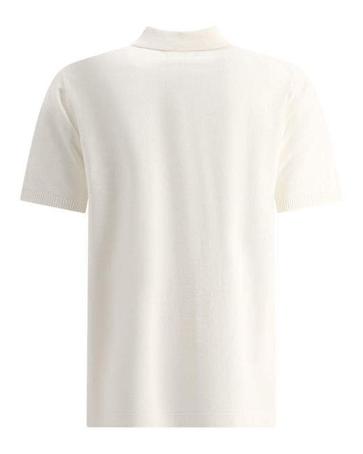 "12 G" Polo di Beams Plus in White da Uomo