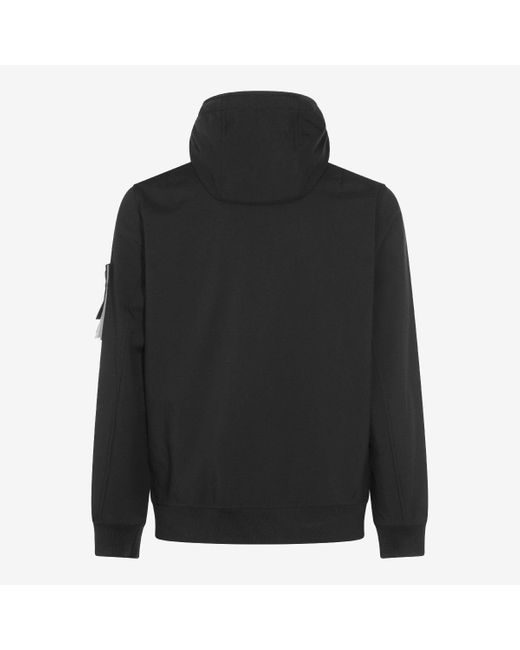 Stone Island Jackets Blacks And Greys for men