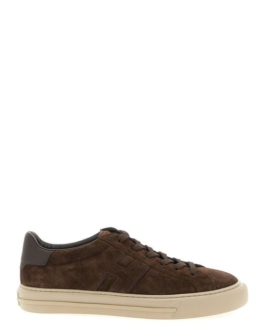H691 Sneakers Marrone-Uomo di Hogan in Brown da Uomo