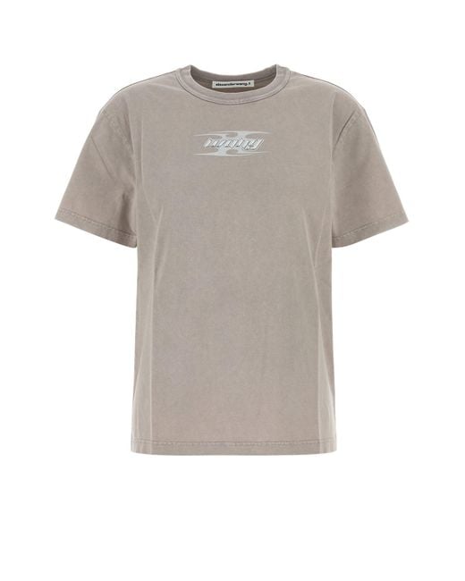 T By Alexander Wang Gray T-Shirt