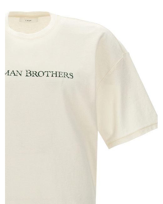 Lehman Brothers T Shirt Bianco di 1989 STUDIO in White da Uomo