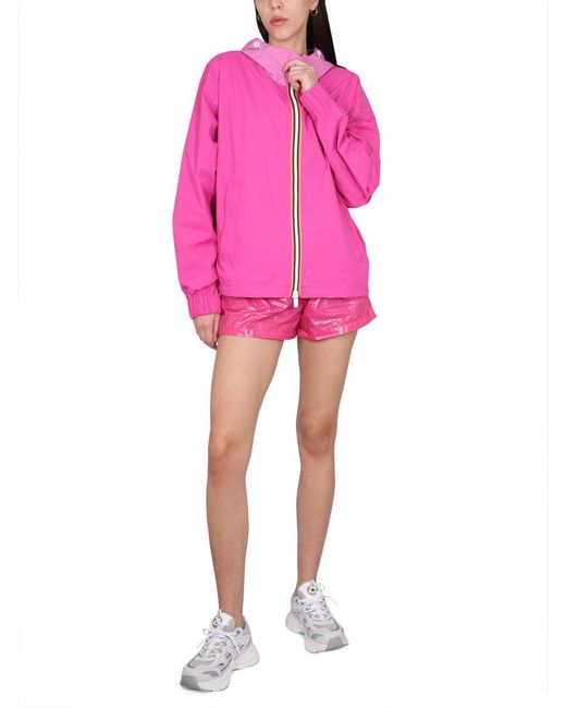K-Way Pink Claudey 21 Jacket