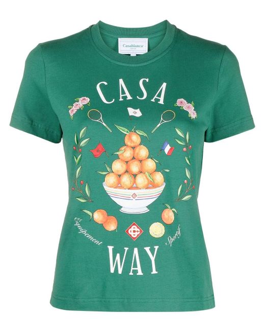 T-shirt Casa Way di Casablancabrand in Green
