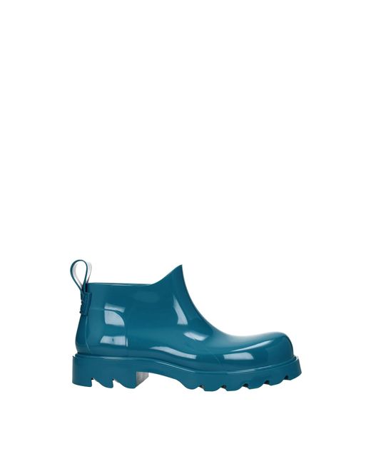 Bottega Veneta Blue Ankle Boot Rubber Blaster for men