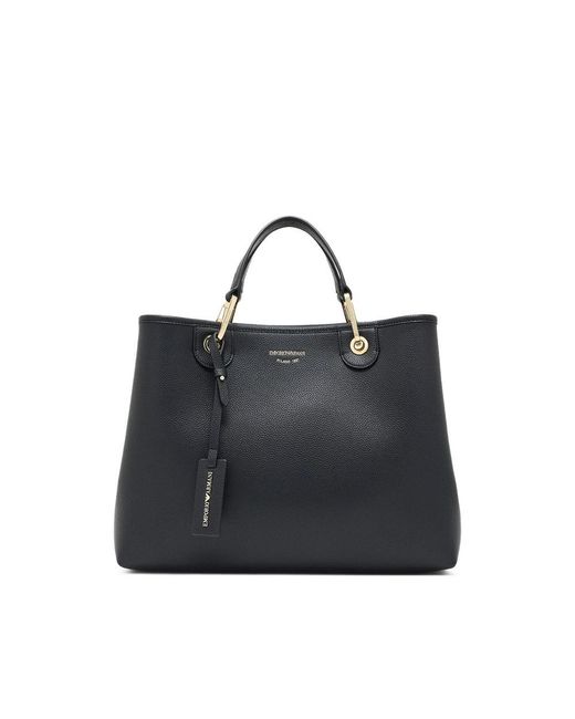 Emporio Armani Black Tote Bags for men